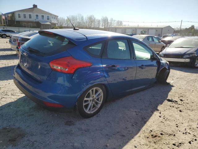 1FADP3K2XJL272526 - 2018 FORD FOCUS SE BLUE photo 3