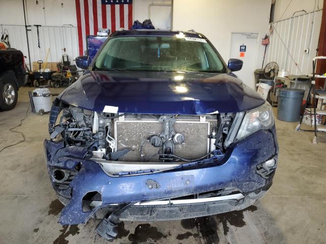 5N1DR2MMXKC582220 - 2019 NISSAN PATHFINDER S BLUE photo 5