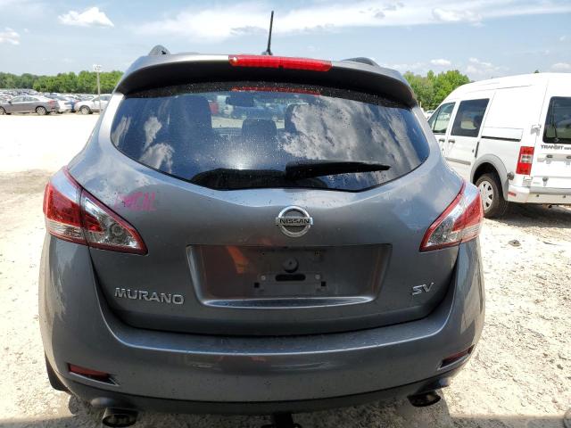 JN8AZ1MU4EW401086 - 2014 NISSAN MURANO S GRAY photo 6