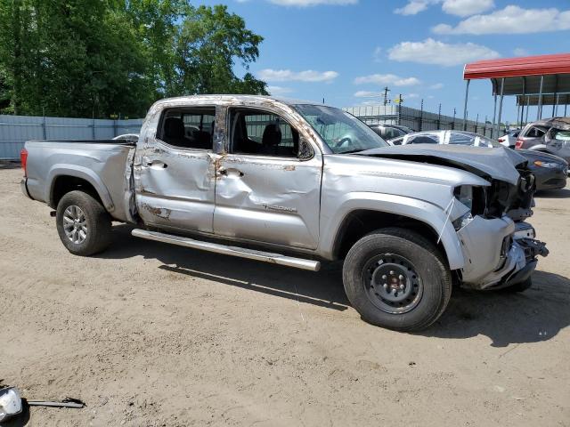 3TMBZ5DN1HM010319 - 2017 TOYOTA TACOMA DOUBLE CAB GRAY photo 4