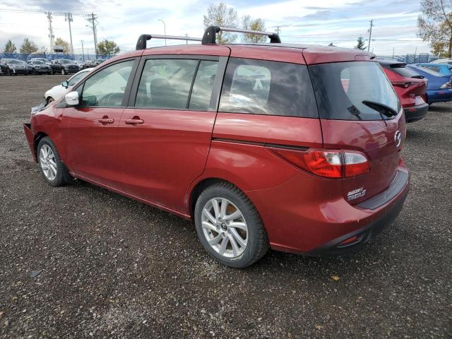 JM1CW2CL7F0187551 - 2015 MAZDA 5 TOURING RED photo 2