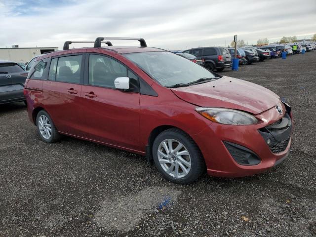 JM1CW2CL7F0187551 - 2015 MAZDA 5 TOURING RED photo 4