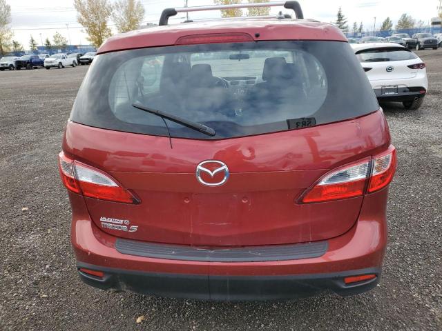 JM1CW2CL7F0187551 - 2015 MAZDA 5 TOURING RED photo 6