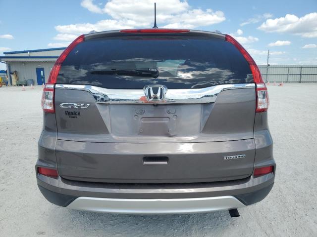 5J6RM3H96GL006047 - 2016 HONDA CR-V TOURING GRAY photo 6