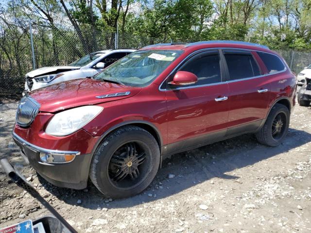 5GALVCED1AJ151714 - 2010 BUICK ENCLAVE CXL RED photo 1