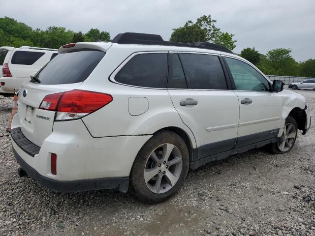 4S4BRCSC9D3317315 - 2013 SUBARU OUTBACK 2.5I LIMITED WHITE photo 3