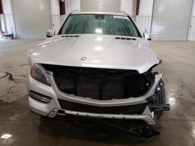 4JGDA5HB6DA226119 - 2013 MERCEDES-BENZ ML 350 4MATIC SILVER photo 5