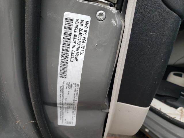 2C4RC1BG1NR188698 - 2022 CHRYSLER PACIFICA TOURING L 灰色 照片 13