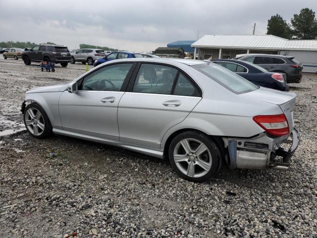 WDDGF5EB2AR107428 - 2010 MERCEDES-BENZ C 300 GRAY photo 2