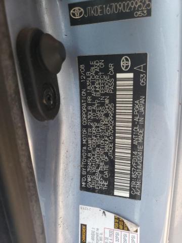 JTKDE167090299525 - 2009 TOYOTA SCION TC 蓝色 照片 12