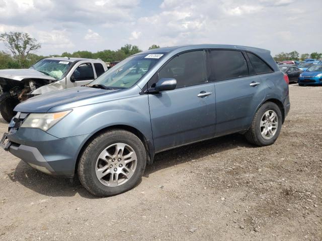 2HNYD28468H542442 - 2008 ACURA MDX TECHNOLOGY BLUE photo 1