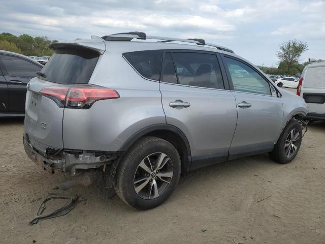 2T3RFREV2HW605336 - 2017 TOYOTA RAV4 XLE SILVER photo 3