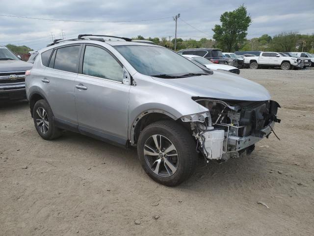 2T3RFREV2HW605336 - 2017 TOYOTA RAV4 XLE SILVER photo 4