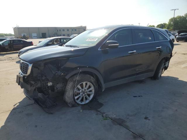 5XYPG4A38KG584400 - 2019 KIA SORENTO L BLACK photo 1