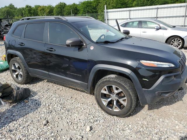 1C4PJMBS0EW160496 - 2014 JEEP CHEROKEE TRAILHAWK BLACK photo 4