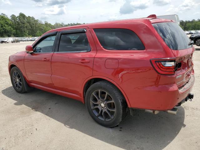 1C4SDHCT1FC194241 - 2015 DODGE DURANGO R/T RED photo 2