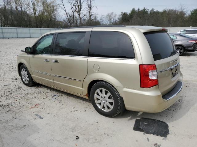 2A4RR8DG0BR777025 - 2011 CHRYSLER TOWN & COU TOURING L CREAM photo 2