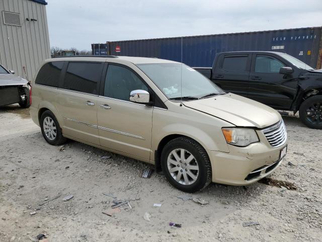 2A4RR8DG0BR777025 - 2011 CHRYSLER TOWN & COU TOURING L CREAM photo 4