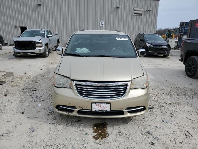 2A4RR8DG0BR777025 - 2011 CHRYSLER TOWN & COU TOURING L CREAM photo 5