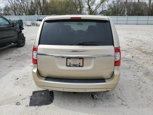 2A4RR8DG0BR777025 - 2011 CHRYSLER TOWN & COU TOURING L CREAM photo 6