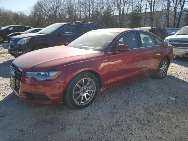 WAUFGAFC3EN133520 - 2014 AUDI A6 PREMIUM PLUS RED photo 1