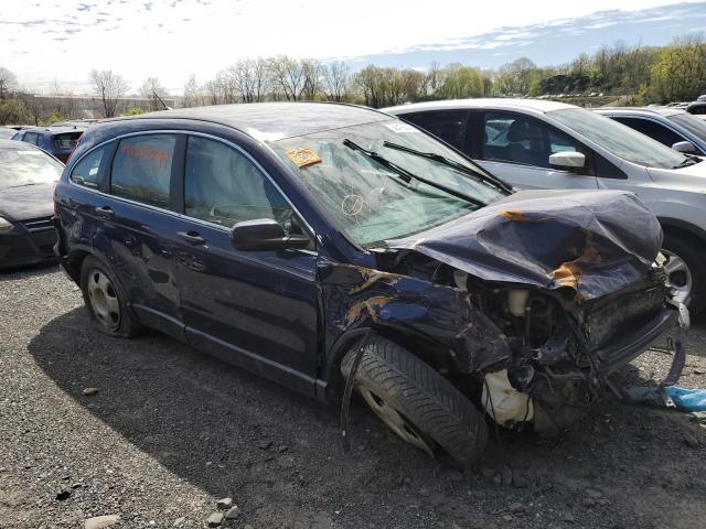 5J6RE4H38BL014741 - 2011 HONDA CR-V LX BLUE photo 4