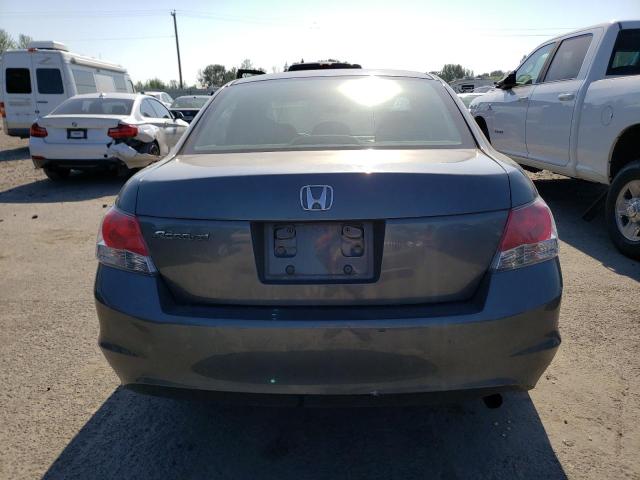 1HGCP26468A080720 - 2008 HONDA ACCORD LXP GRAY photo 6