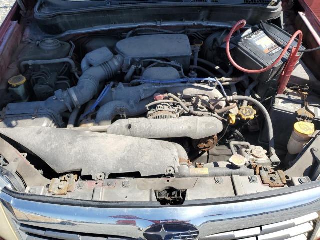 JF2SH62679G787699 - 2009 SUBARU FORESTER XS Qırmızı foto 11