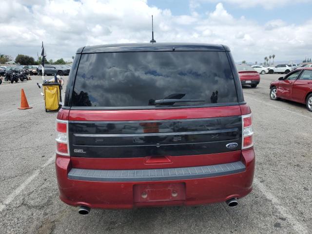 2FMGK5C81KBA36882 - 2019 FORD FLEX SEL BURGUNDY photo 6