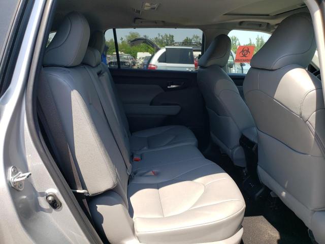 5TDGZRBH4NS581129 - 2022 TOYOTA HIGHLANDER XLE Մոխրագույն լուսանկար 11