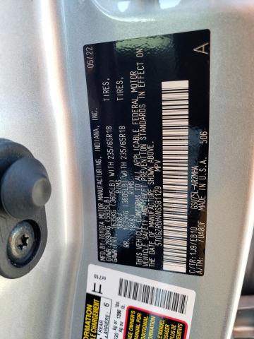 5TDGZRBH4NS581129 - 2022 TOYOTA HIGHLANDER XLE Մոխրագույն լուսանկար 13