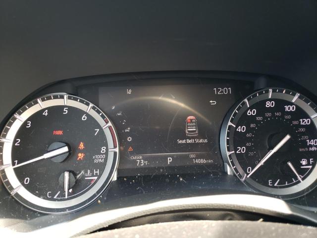 5TDGZRBH4NS581129 - 2022 TOYOTA HIGHLANDER XLE Մոխրագույն լուսանկար 9