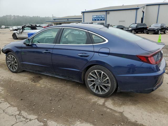 5NPEH4J2XNH149418 - 2022 HYUNDAI SONATA LIMITED BLUE photo 2