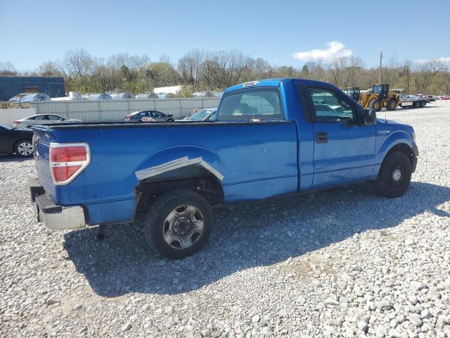 1FTMF1CW3AKA22618 - 2010 FORD F150 BLUE photo 3