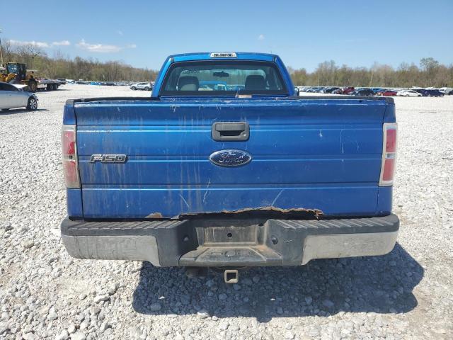 1FTMF1CW3AKA22618 - 2010 FORD F150 BLUE photo 6