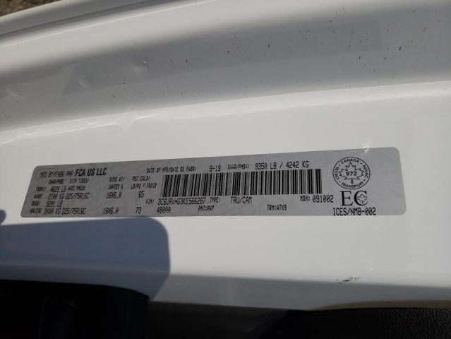 3C6URVHG3KE566287 - 2019 RAM PROMASTER 3500 HIGH თეთრი ფოტო 13