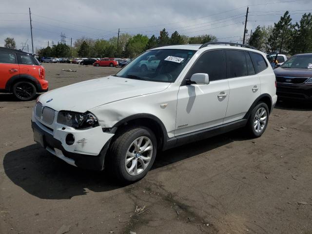 WBXPC93489WJ29559 - 2009 BMW X3 XDRIVE30I WHITE photo 1