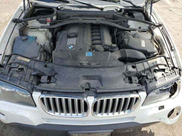 WBXPC93489WJ29559 - 2009 BMW X3 XDRIVE30I WHITE photo 11