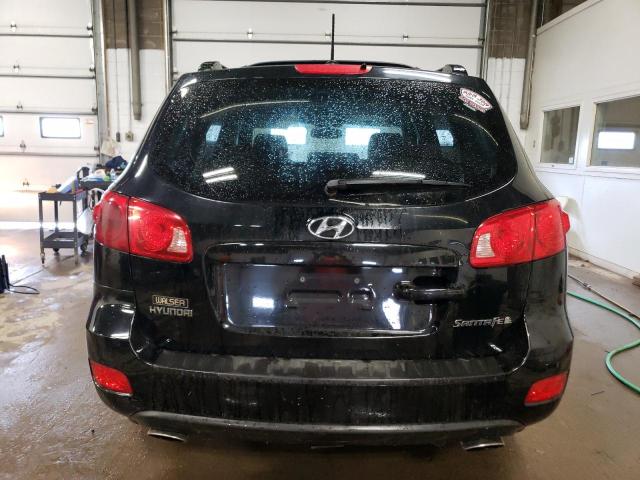 5NMSH13E17H085102 - 2007 HYUNDAI SANTA FE SE BLACK photo 6