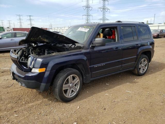 1C4NJRFB1GD567014 - 2016 JEEP PATRIOT LATITUDE BLUE photo 1