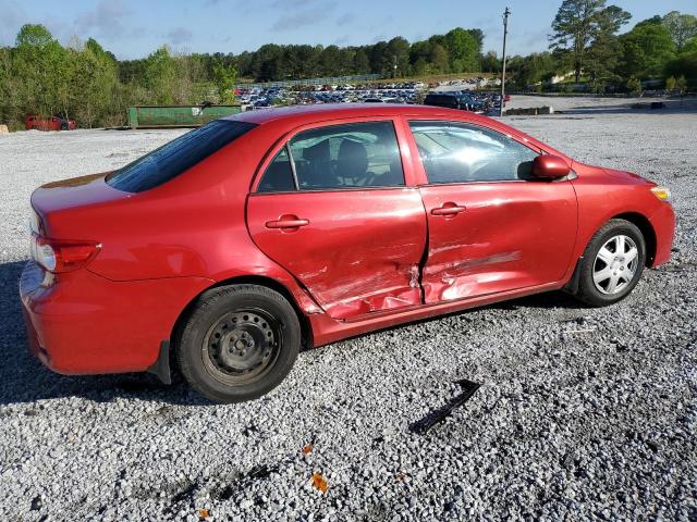 2T1BU4EE9DC945694 - 2013 TOYOTA COROLLA BASE 红色 照片 3