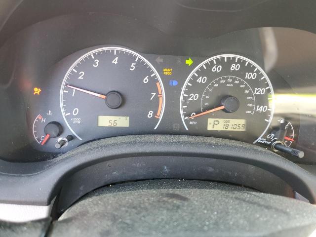 2T1BU4EE9DC945694 - 2013 TOYOTA COROLLA BASE 红色 照片 9