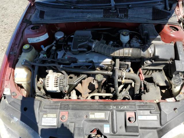 1G1JC5249W716314 - 1998 CHEVROLET CAVALIER RED photo 7