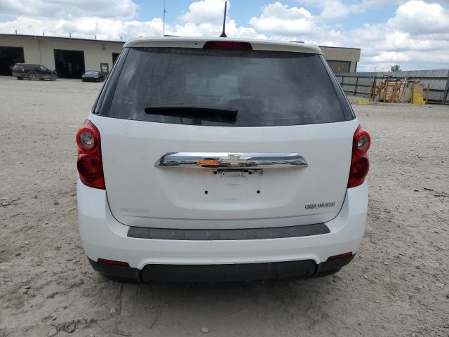 2GNALBEK9D1133360 - 2013 CHEVROLET EQUINOX LS WHITE photo 6