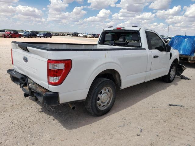 1FTMF1CBXMKE23066 - 2021 FORD F150 WHITE photo 3