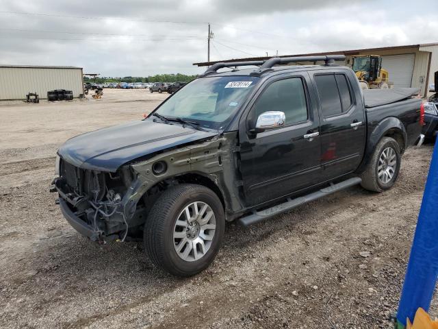 1N6AD0ER8AC437404 - 2010 NISSAN FRONTIER CREW CAB SE BLACK photo 1