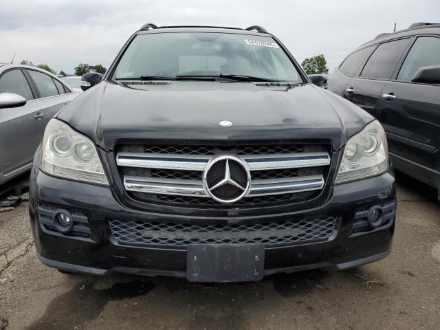 4JGBF71E47A138523 - 2007 MERCEDES-BENZ GL 450 4MATIC BLACK photo 5