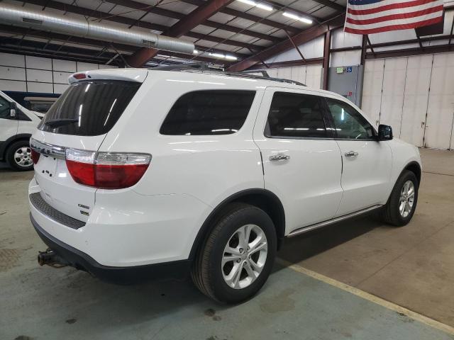 1C4RDJDG8DC674202 - 2013 DODGE DURANGO CREW WHITE photo 3