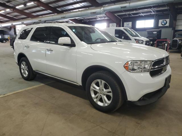 1C4RDJDG8DC674202 - 2013 DODGE DURANGO CREW WHITE photo 4