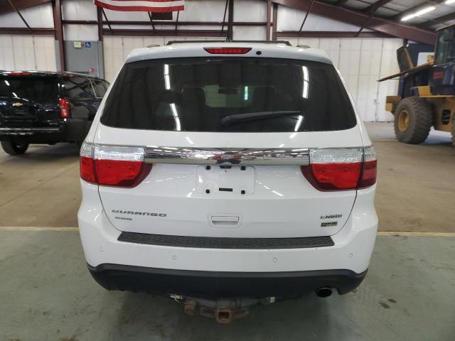 1C4RDJDG8DC674202 - 2013 DODGE DURANGO CREW WHITE photo 6